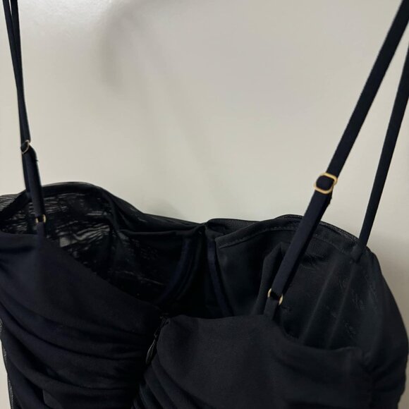 BNWOT: Ten by Babaton Luxor Tank - Rushed Mesh Corset - Picture 6 of 12